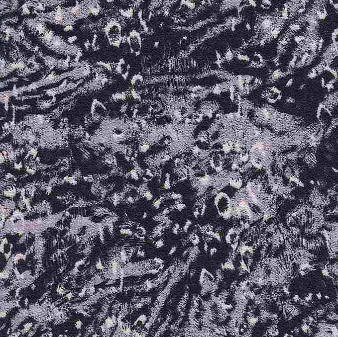 Koshibo Animal Print Fabric,Color Gray