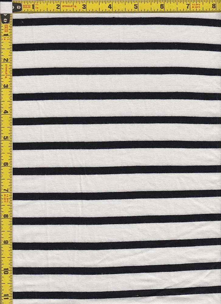 BP70054 / IVORY/BLACK / RS STRIPES 5/8" X 1/4"