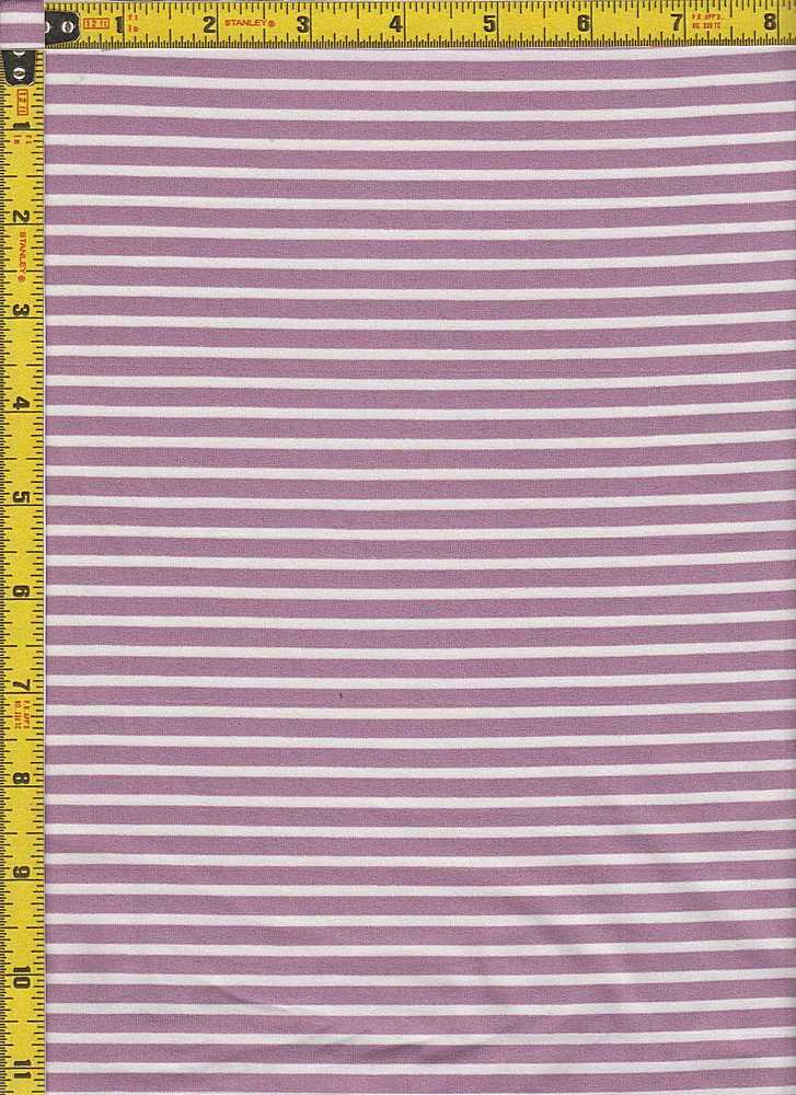 BP70096 / LEAF LAVENDER/IVORY / DTY BRUSHED STRIPES 3/16" X 1/8"