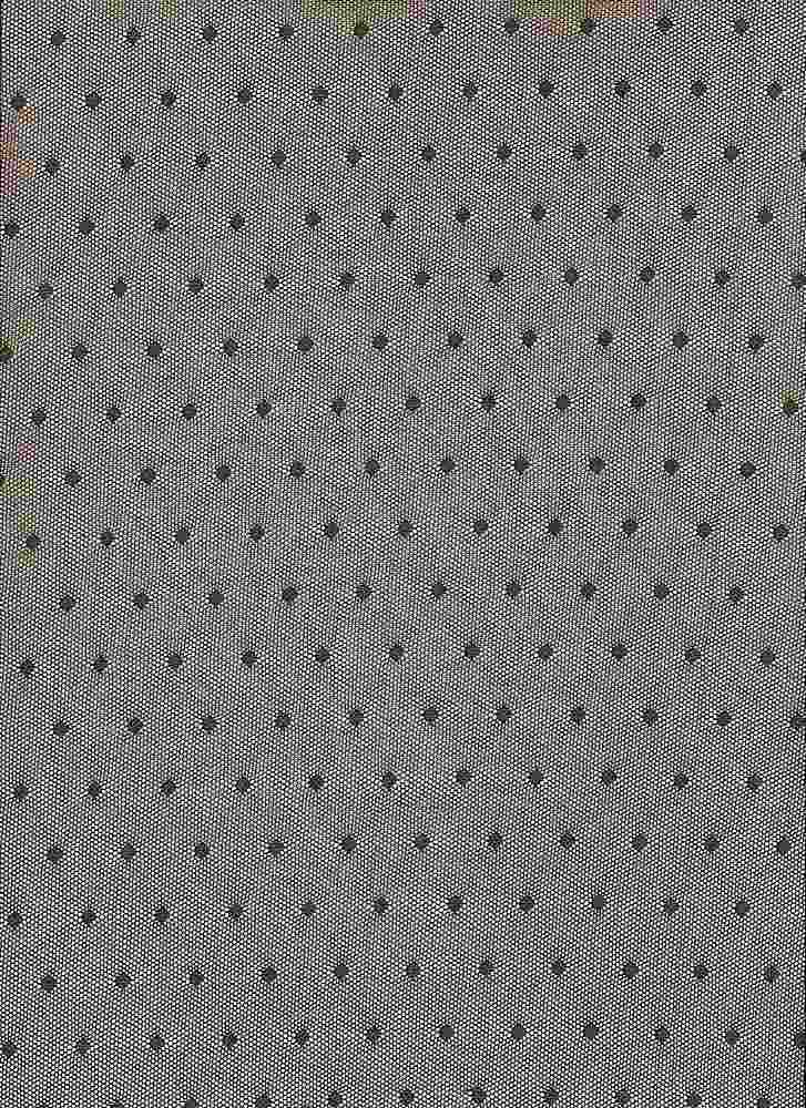 BP70082 / DK OLIVE / NYLON MESH POLKA DOT