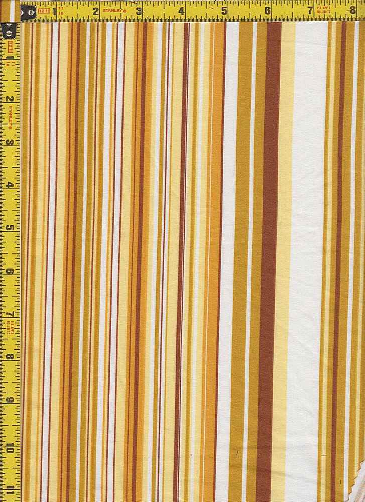 BP29055-14775B / MUSTARD / DTY BRUSHED STR PRINT - 14775B