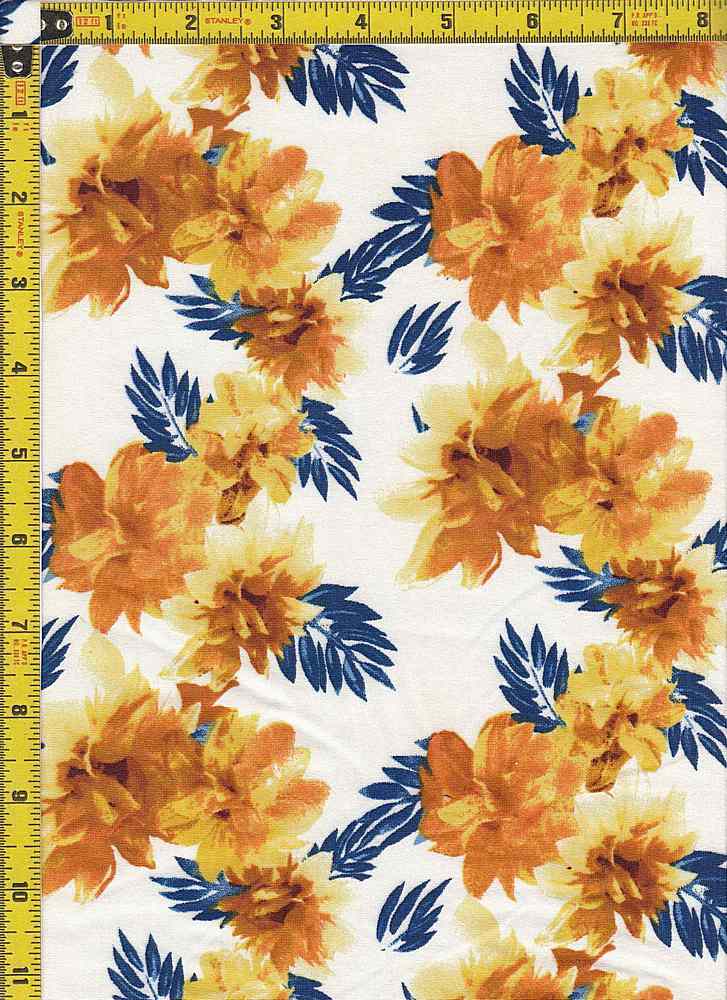 BP27055-21515H / IVORY / DTY BRUSHED PRINT-21515H