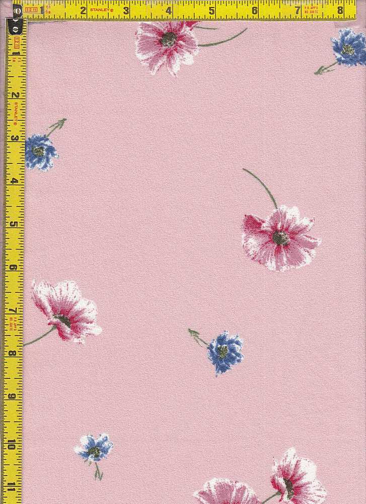 BP29138-16615 / PINK / SCUBA CREPE PRINT - 16615